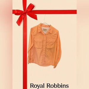 Royal Robbins Coral Performance Shirt Sz S
